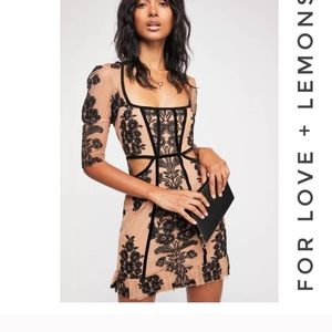 Beautiful lace overlay for love and lemons dress.